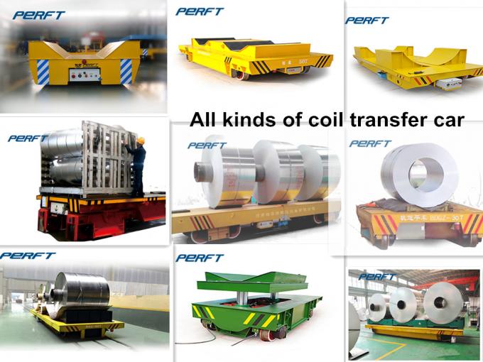 柵の工場コイルの輸送のための50トンの炭素鋼のコイルの移動のトロリー