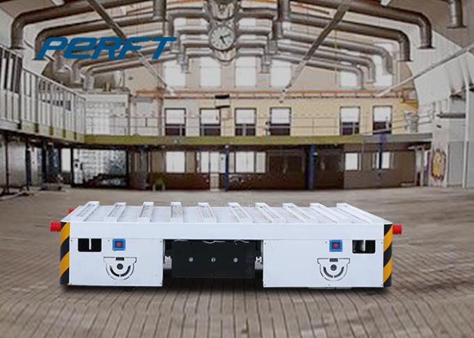 30T産業物品取扱い電池は研修会の原料のtransporrtationのための良質の無軌道の移動のカートにモーターを備えました