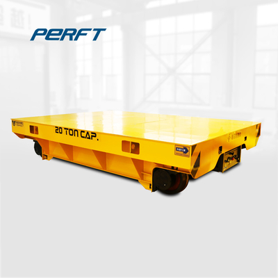 30 Ton Carbon Steel Battery Operated Transfer Trolley Material Handling