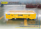 Customized Material Transfer Cart , Electric Material Handling Trolley Transfer Flatbed Cart
