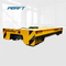 Industrial Trailer Ladle Rail Transfer Cart Customized Color For Metal Sheet